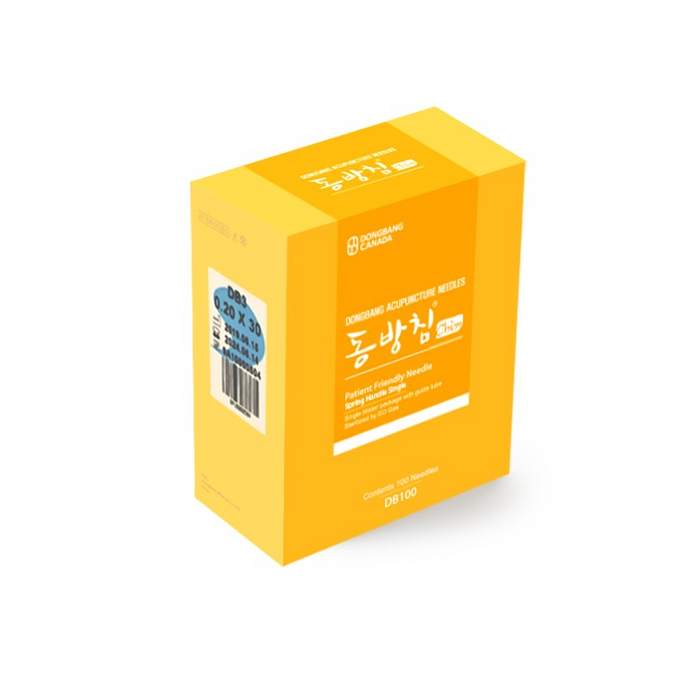 DONGBANG SPRING ACUPUNCTURE NEEDLES / SINGLES - 100/BOX