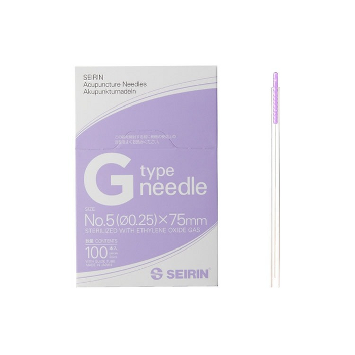 SEIRIN G-TYPE ACUPUNCTURE NEEDLES - 100/BOX