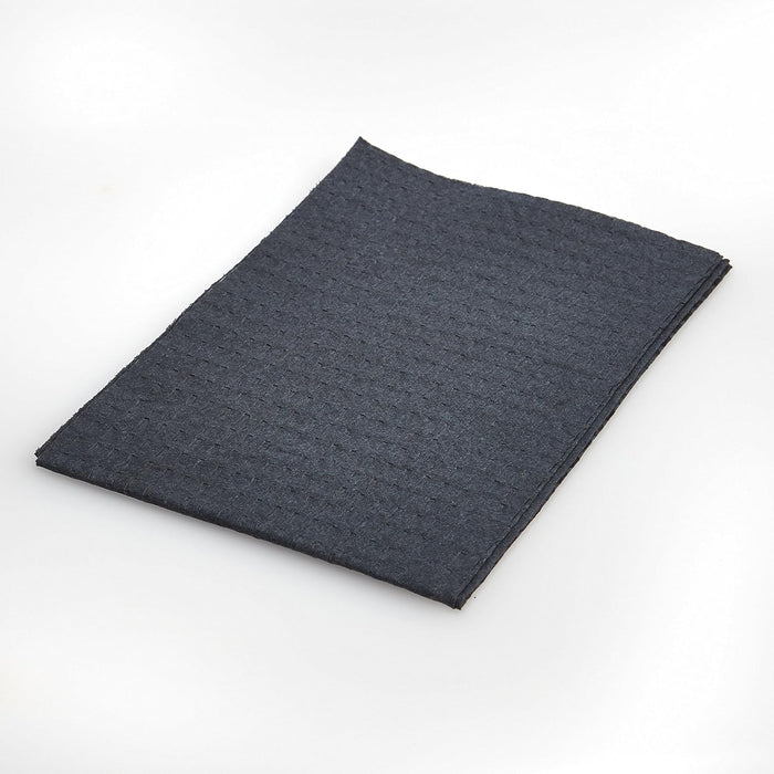 Graham Medical Black Dental Towel/Bib
