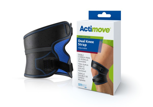 Actimove Sports Edition Dual Knee Strap Adjustable