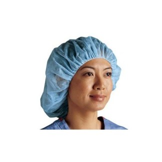Bouffant Cap, Blue, Non-sterile (Dukal), 100/bx