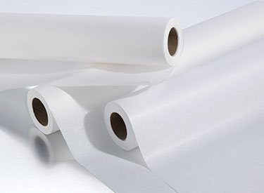 Graham Medical Chiropractic Quality Headrest Roll, Standard Smooth White, 8.5" x 225', 25 rolls/case