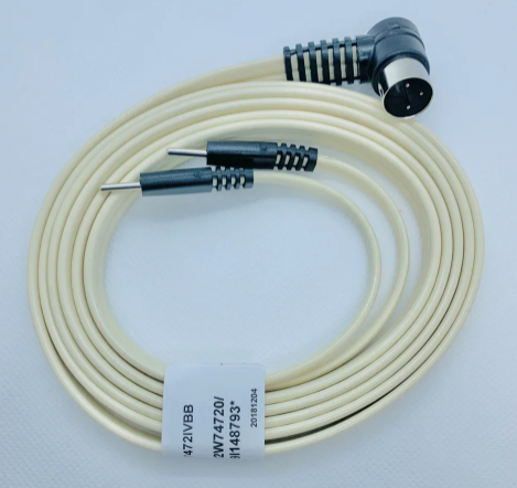 W74 - Mettler Compatible Right Angle 3-Pin To Dual Pins, 120" Length