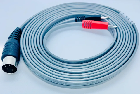 W79 - Low Volt Chattanooga Compatible 4 Pin DIN to Dual Pins