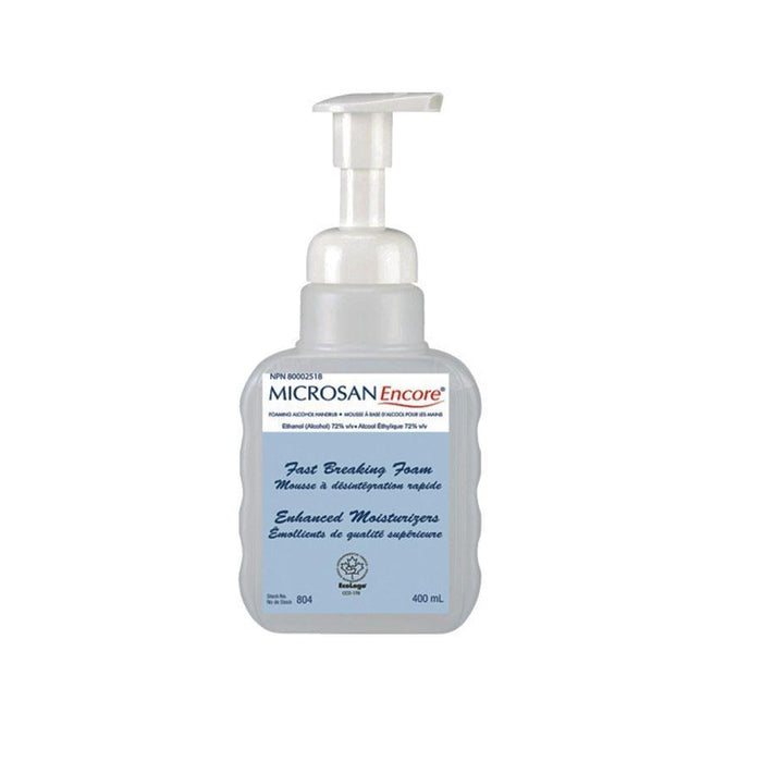 Microsan Encore ® Foam Alcohol Rub, Hand Sanitizer, 72% alcohol, Pump top (4447579537521)