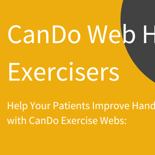 Help Your Patients Improve Hand Therapy with CanDo Exercise Webs