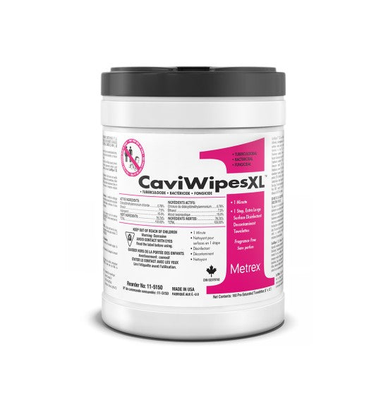 CaviWipes1 - Tub - 1 Minute Effective Kill Time