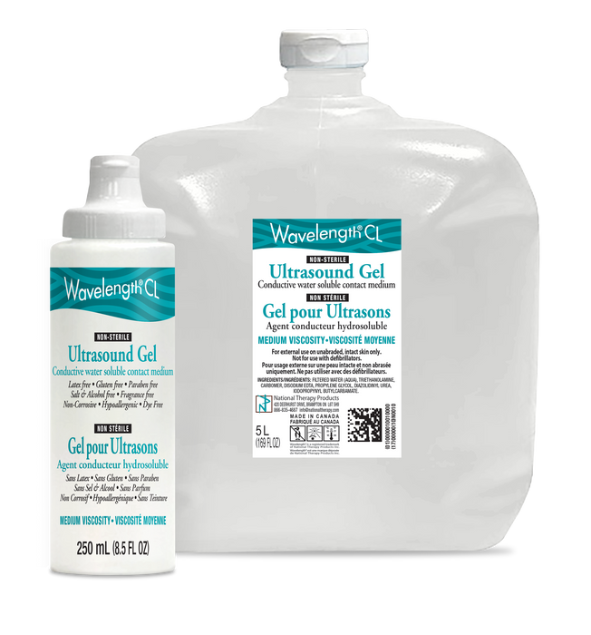 Wavelength Clear Ultrasound Gel - 5 L jug