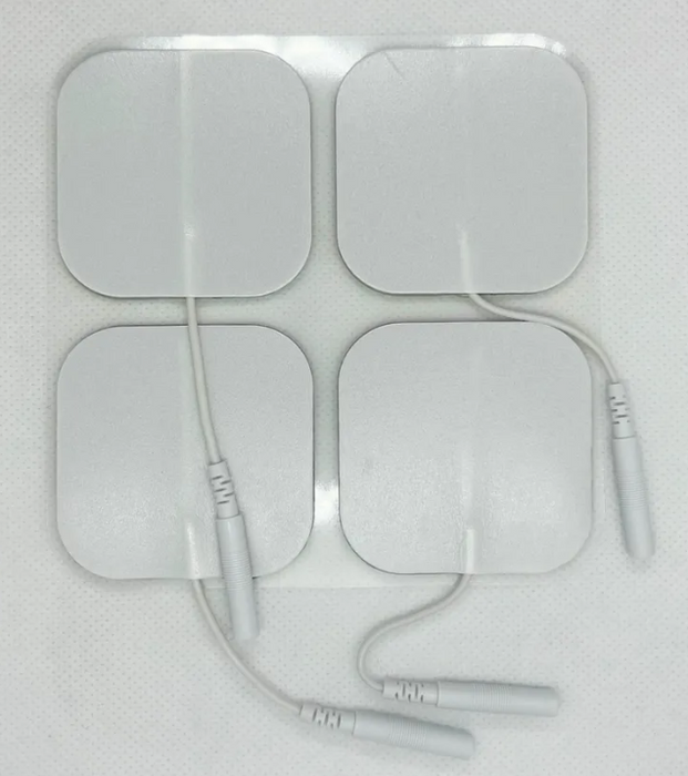 Proflex Silver Reusable Electrodes - Foam Backed (package of 4)