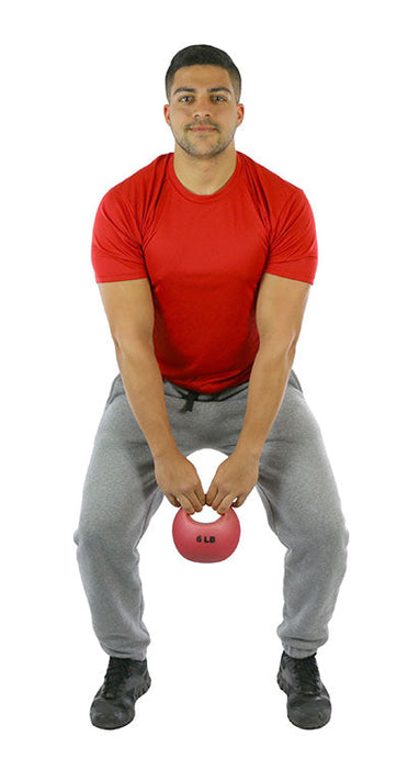 CanDo One Handle Medicine Ball