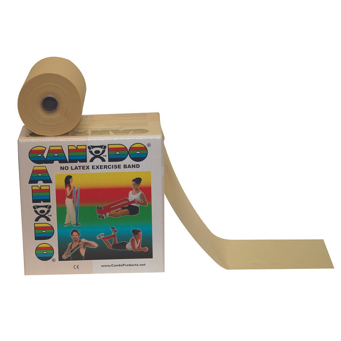 CanDo Latex Free Exercise Band - 150' Dispenser Box (50 yds)