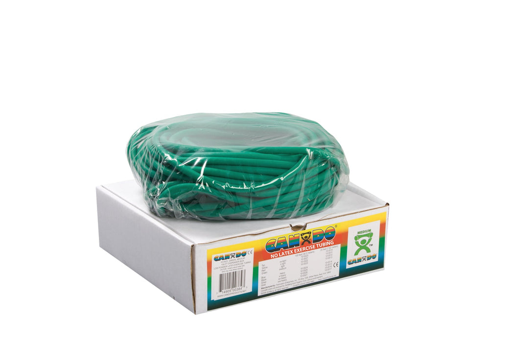 CanDo Latex Free Exercise Tubing - 100' Dispenser Roll