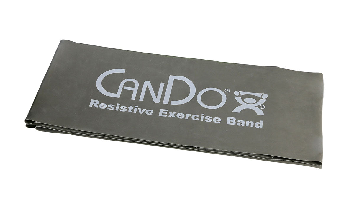Stretching with CanDo® Resistance Bands - Fabrication Enterprises