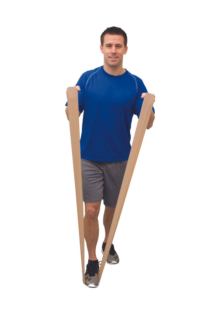 Val-u-Band Low Powder Exercise Band Rolls - 150' Dispenser