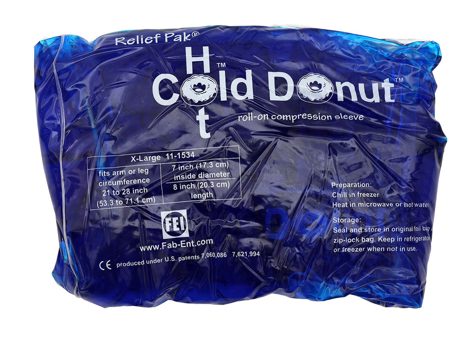 Relief Pak Cold n' Hot Donut Compression Sleeve