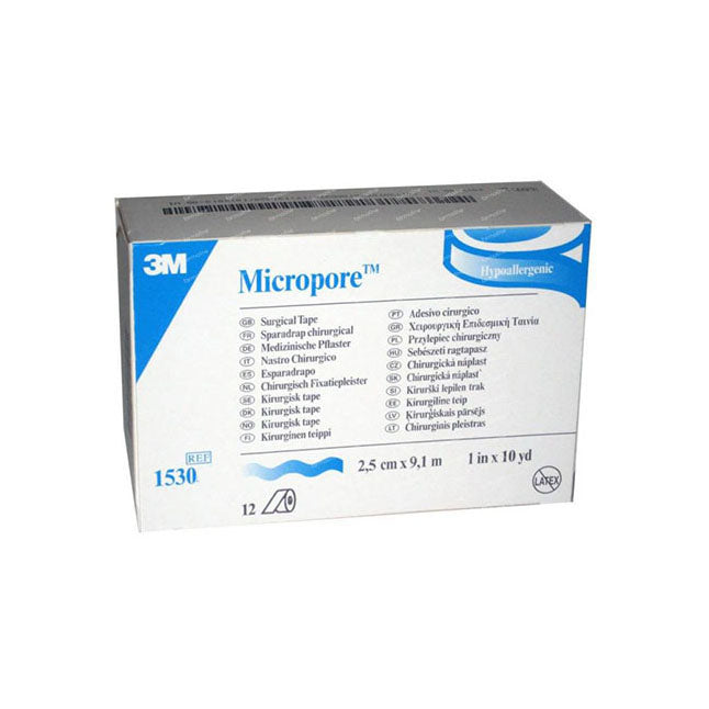 Micropore™ Hypoallergenic Surgical Paper Tape, Non-Sterile, 2" x 10yds