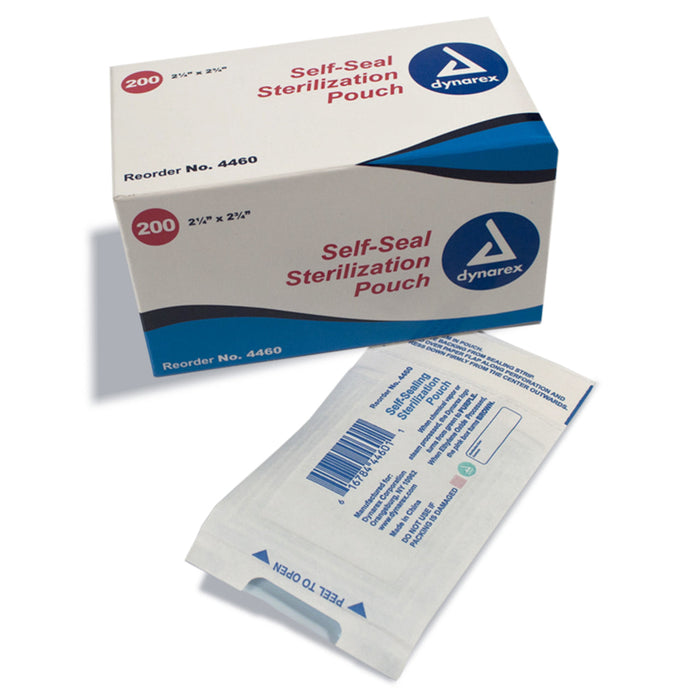 Self Seal Sterilization Pouches, 200/bx