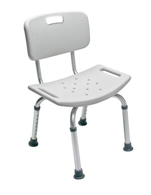 Lumex Platinum Collection Bath Seat/Chair, Standard Grey