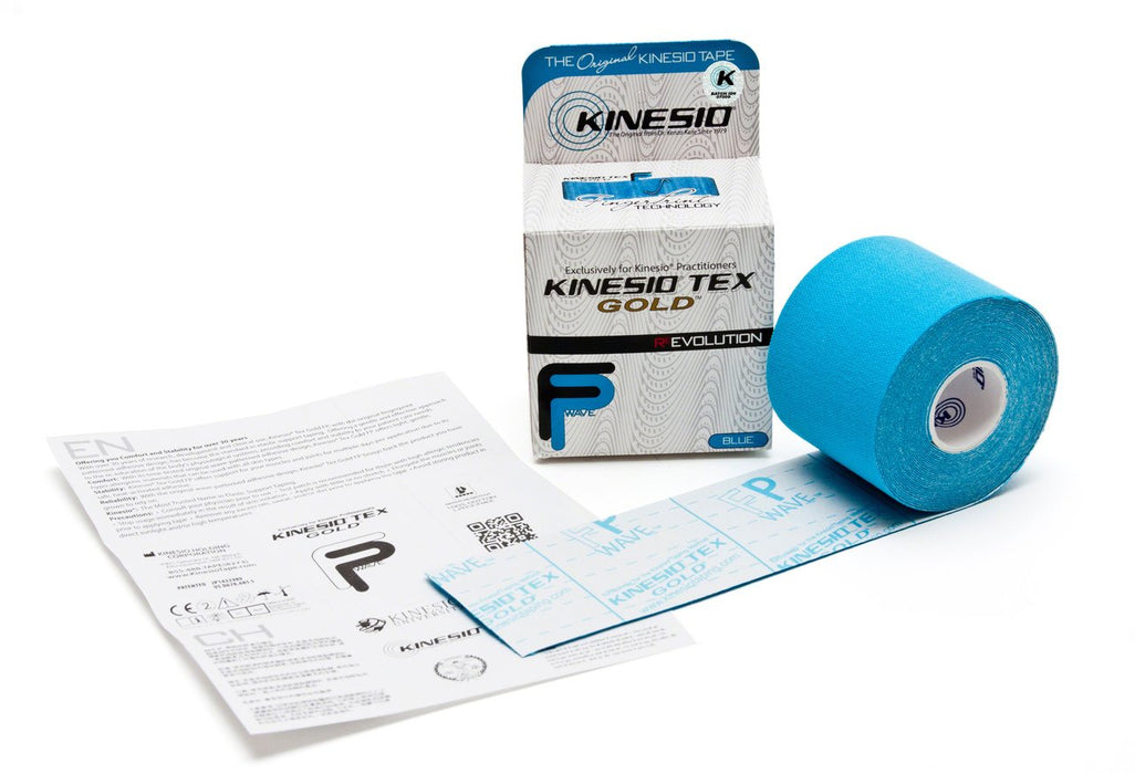 Kinesio Tex Gold FP Tape: 5cm x 5m (2“ x 16.4’)